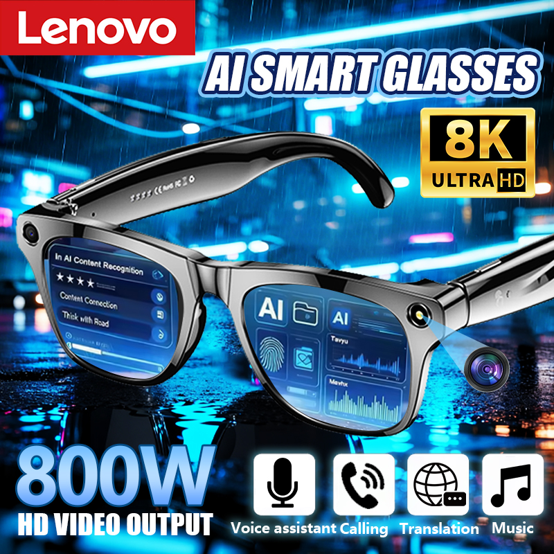 Smart Glasses Lens - Lenovo 8K HD AI Smart Glasses