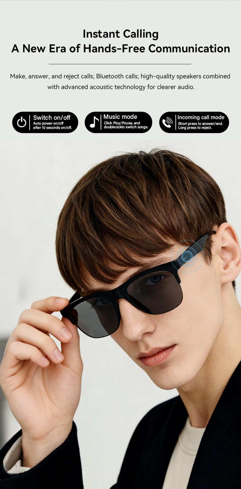AI Smart Glasses 4K Remote Con - Smart Glasses Lens review and price