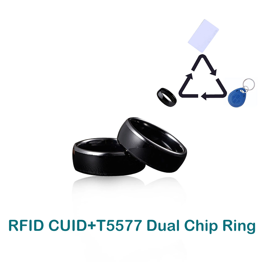 Dual Chip Smart Ring RIFD Rewr - Smart Ring Nfc Pay review and price