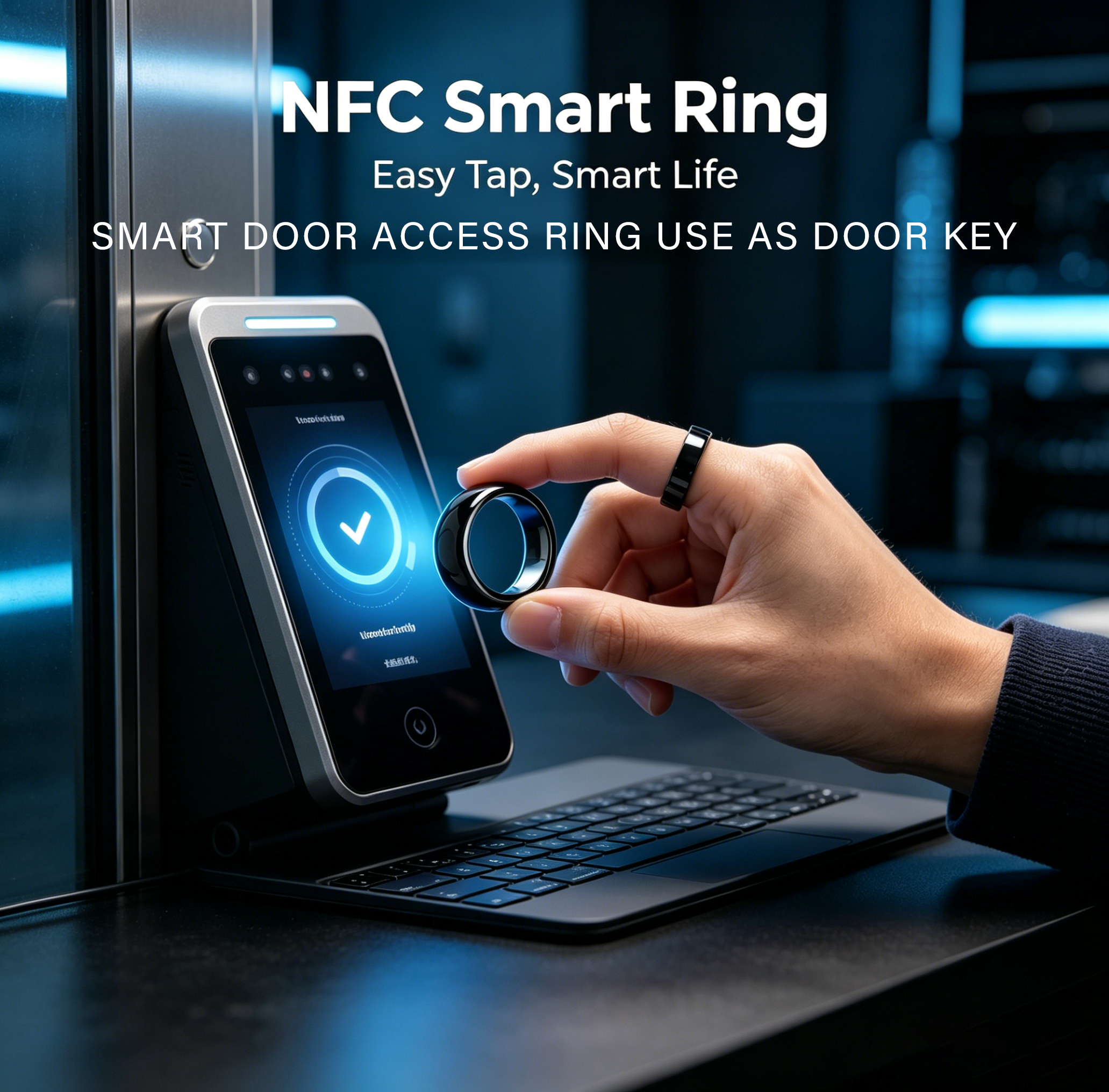 NFC Full Ceramic Smart Ring Co - Smart Ring Nfc Pay review and price