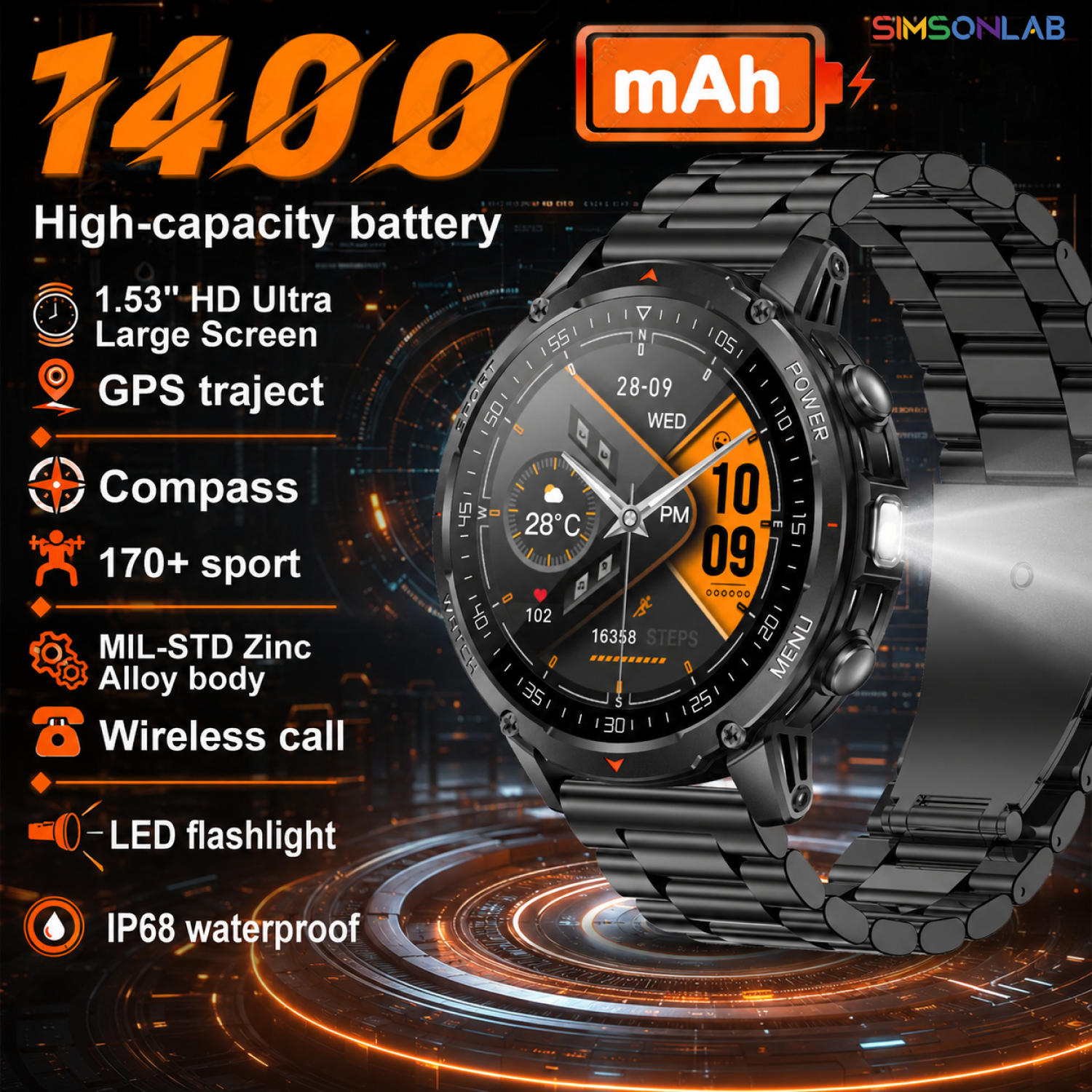 2026 New 1400mAh Military GPS  - Smart Insole Pressure review and price