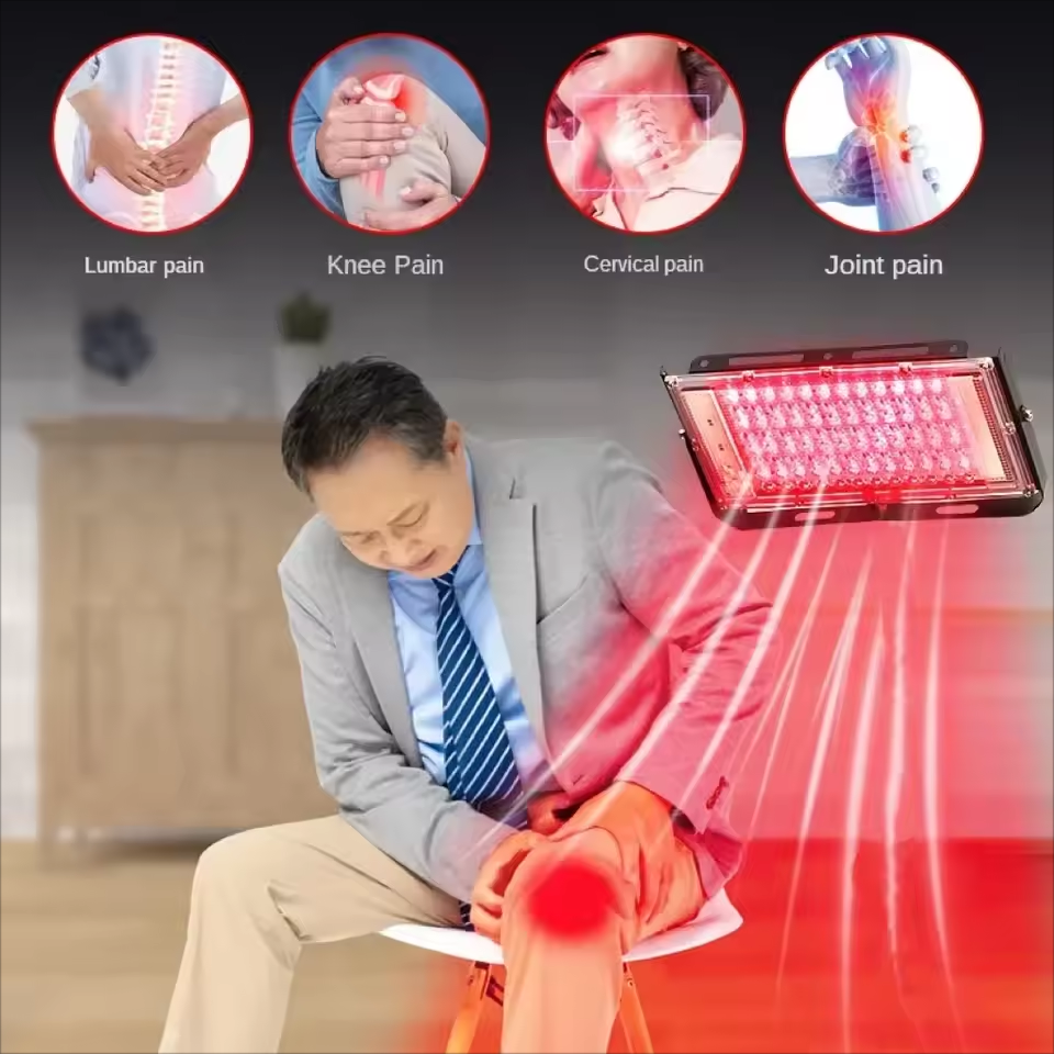96LEDs Red Light Therapy Panel - Galvanic Skin Sensor review and price